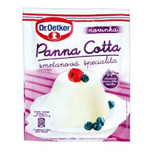 Dr. Oetker Panna Cotta smetanová specialita s pravou vanilkou 50 g